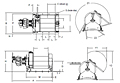 Big Red TA Series Personnel Rated Air Winch Drawing